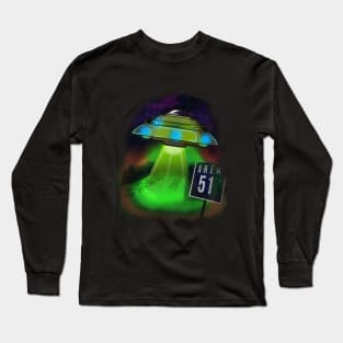 UFO Area 51 Long Sleeve T-Shirt